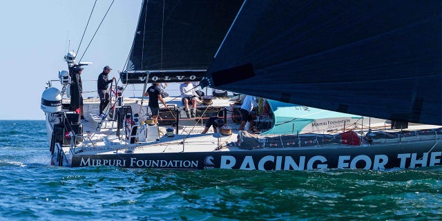Mirpuri/Trifork Racing Team during the start of the race