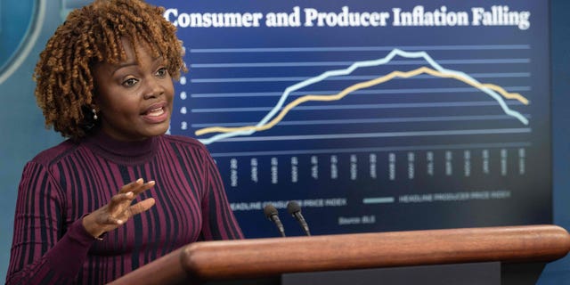 White House press secretary Karine Jean-Pierre