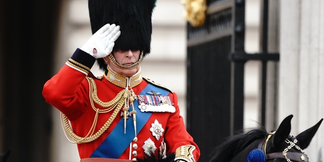 King Charles III Trooping the Colour