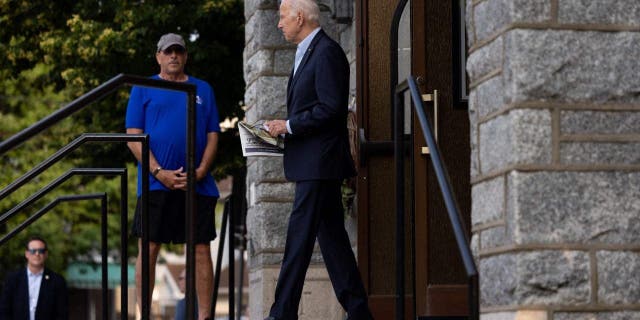 Biden church