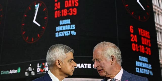 UK climate clock