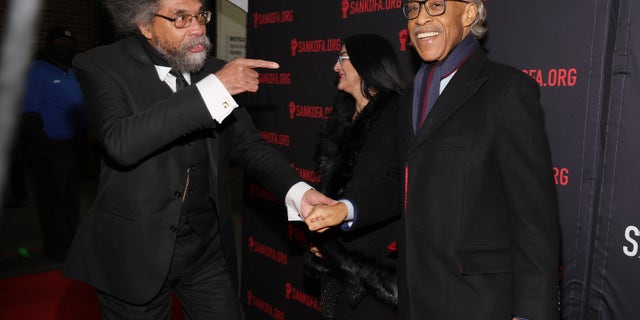 Cornel West and Al Sharpton