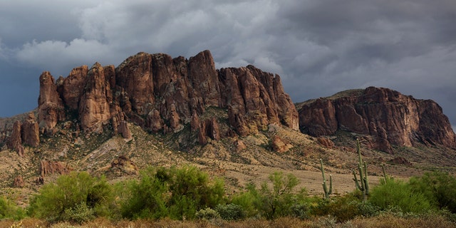 A mountain in the Apache Junction