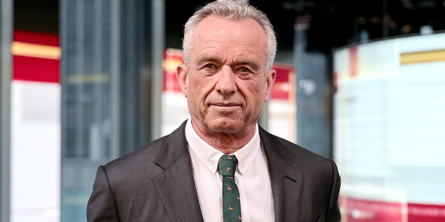 Robert F. Kennedy Jr. at the Fox studio in NYC