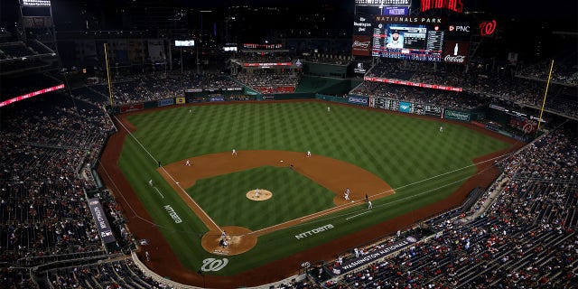 A view of the Washington Nationals ballpark