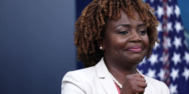 White House press secretary Karine Jean-Pierre