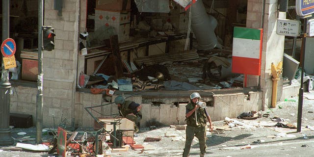 Jerusalem Terror attack at Sbarro