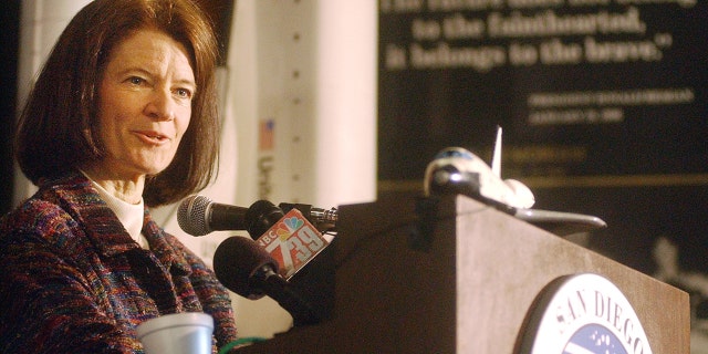 Sally Ride speaking