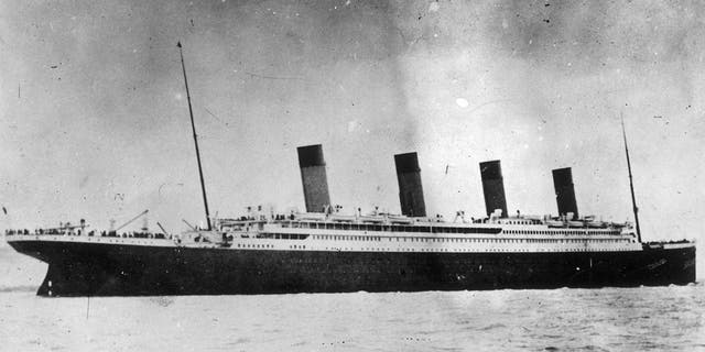 A photo of the Titanic
