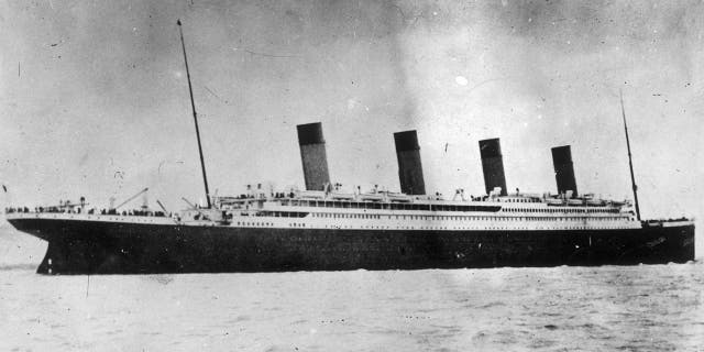 A photo of the Titanic