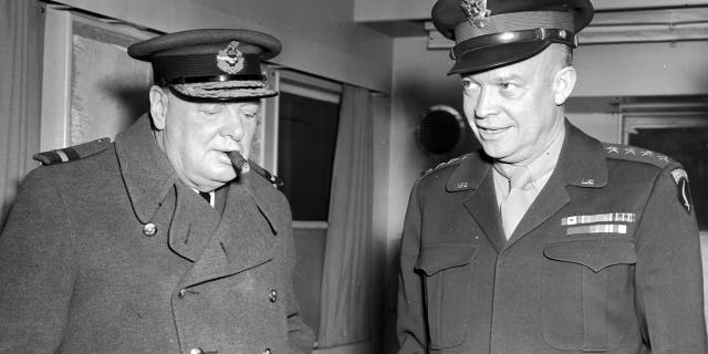 Eisenhower and Churchill