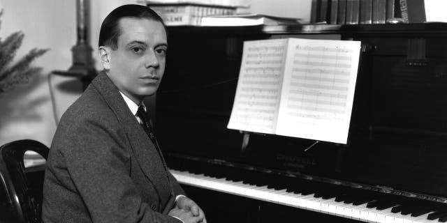 Cole Porter at the piano