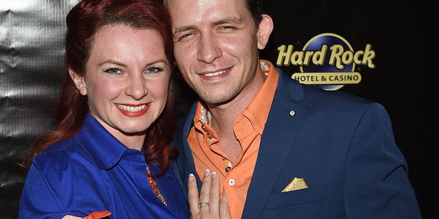 Michael Grimm with his wife Lucie
