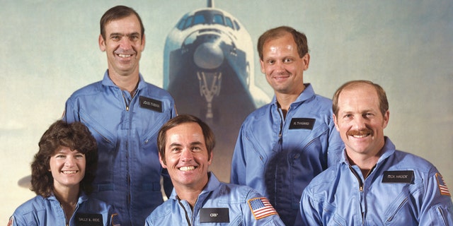 NASA Astronaut Crue of STS-7