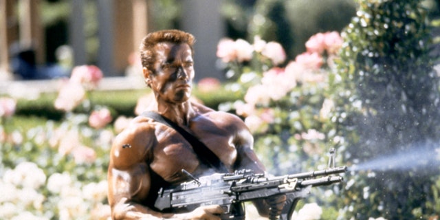 Arnold Schwarzenegger in "Commando"