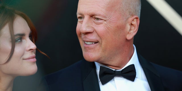 Tallulah Willis and Bruce Willis