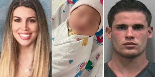 Amanda Hicks, her fiancee Carlos Diaz and their infant daughter, Alani.