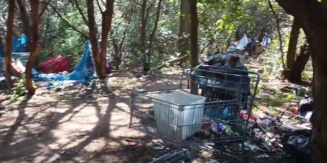 homeless encampment