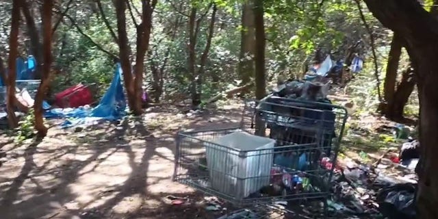 homeless encampment