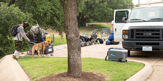 Austin homeless encampment