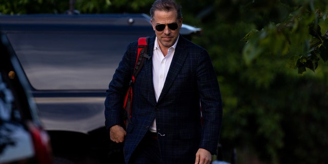 Hunter Biden llega a Washington, D.C.