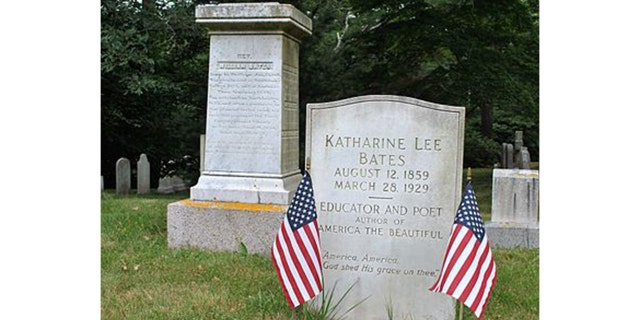 Katharine Lee Bates grave