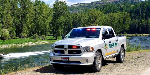Shoshone County Sheriff's Office truck