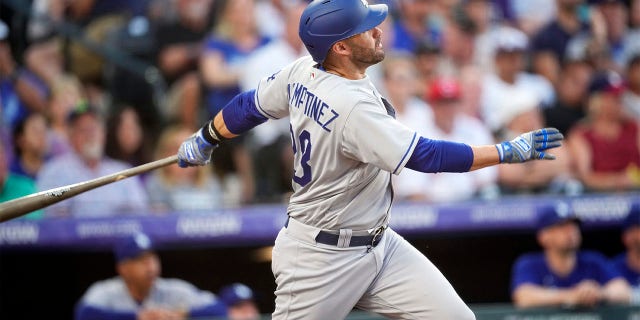 J.D. Martinez hits home run