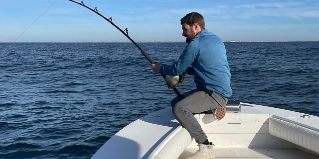 Jeremiah Elliott fishing