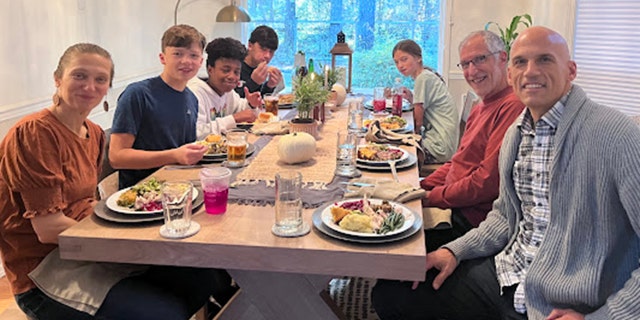 Jesse Bradley with family