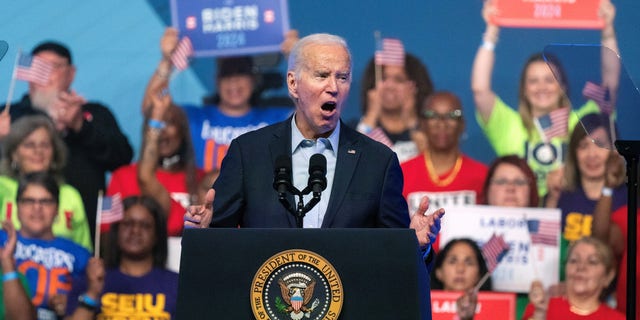 President Joe Biden headlines a labor rally in Philadelphia