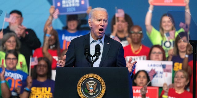 President Joe Biden headlines a labor rally in Philadelphia