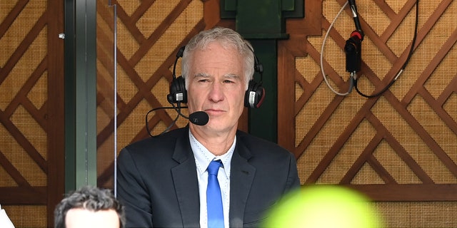 Commentary by John McEnroe during Wimbledon