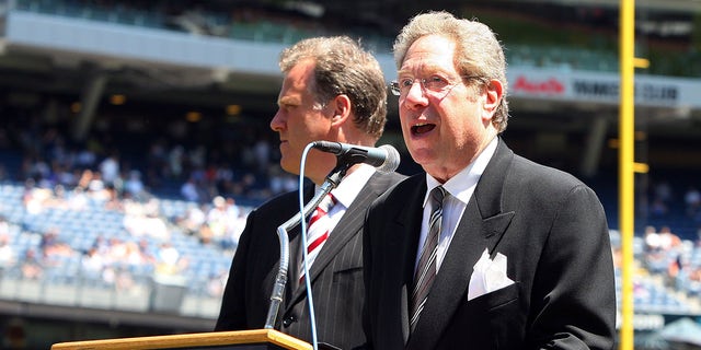 John Sterling at podium