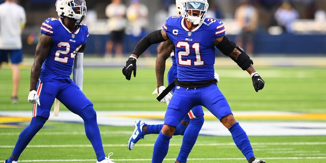 Jordan Poyer en el estadio SoFi