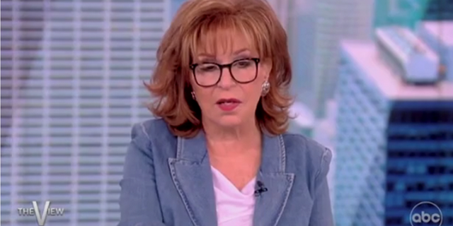 Joy Behar on "The View" set