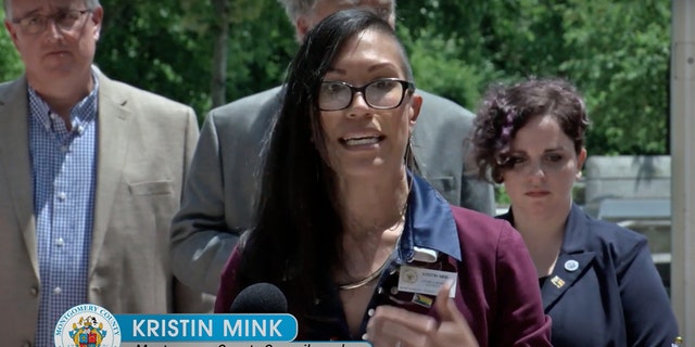 Montgomery County Council member Kristin Mink DEMOCRAT