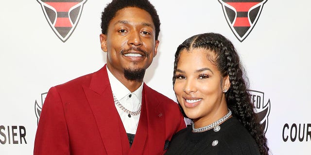 Bradley Beal and Kamiah Adams