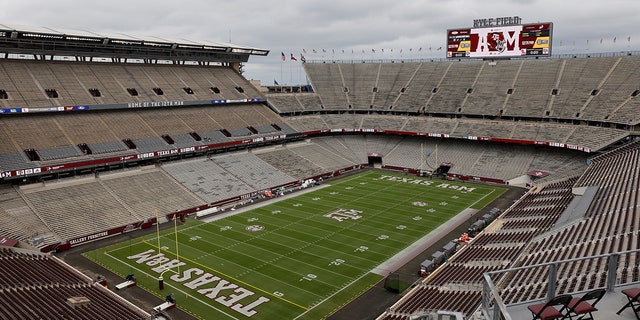 A general view of Kyle Field