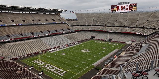 A general view of Kyle Field