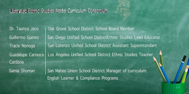 LESCMM leaders Liberated Ethnic Studies Model Curriculum Consortium california