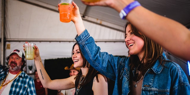 rebecca and megan lovell raise mocktails