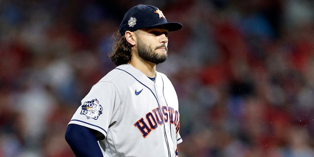 Lance McCullers Jr. looks on