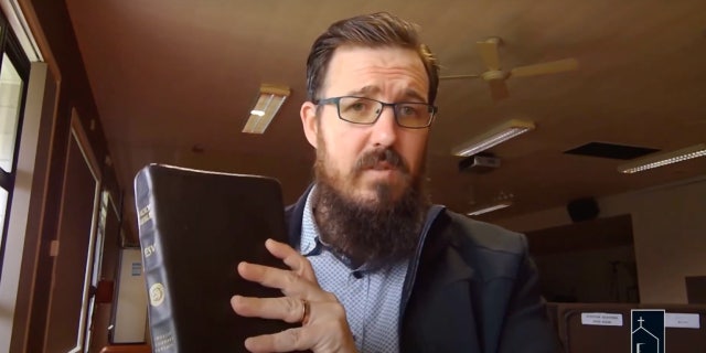 Screenshot of Pastor Logan Hagoort