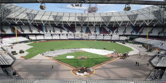 A view of London Stadium