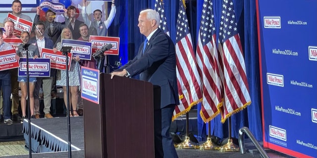 Pence launches 2024 presidential run