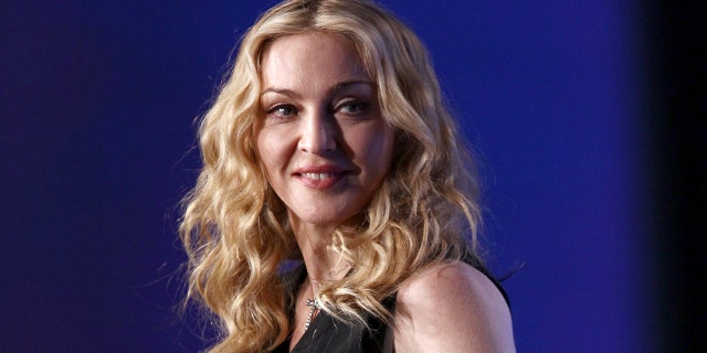 Madonna on stage