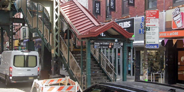 Marcy Av subway station in Brooklyn