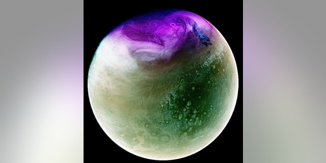 La segunda imagen MAVEN UV de Marte