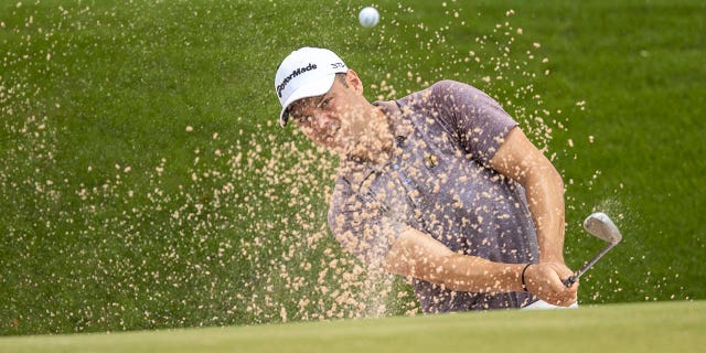 Martin Kaymer in the bunker